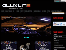 Tablet Screenshot of gluxlite.com